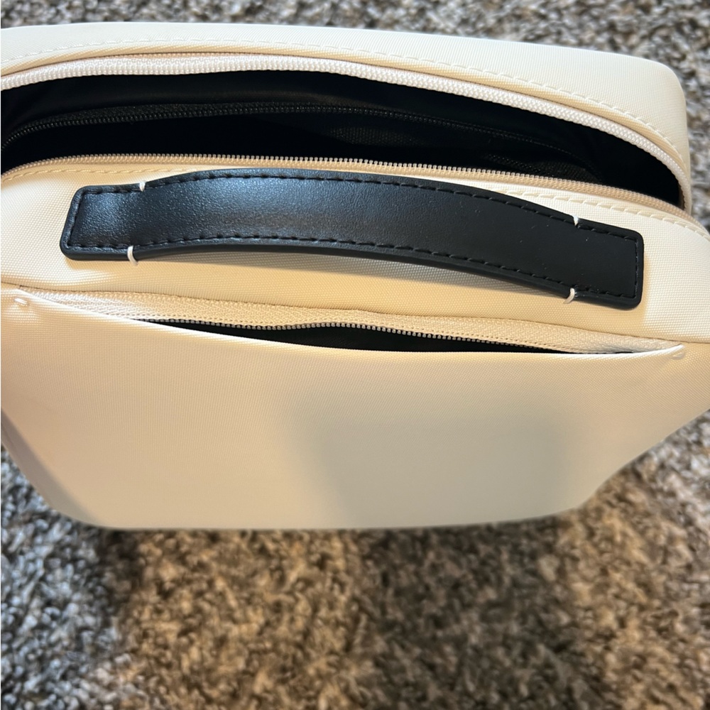 Away White Cosmetic Bag, Small - Picture 3 of 4